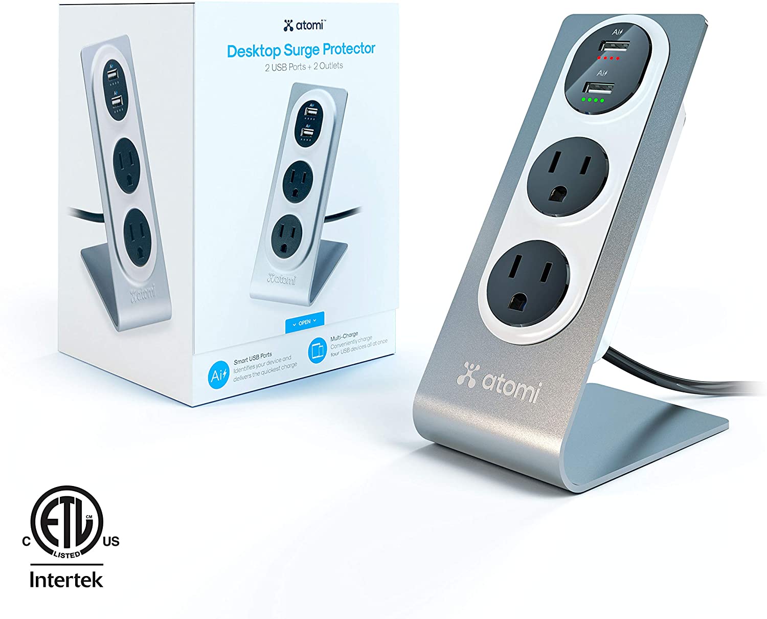 image of: Atomi Desktop Surge Protector