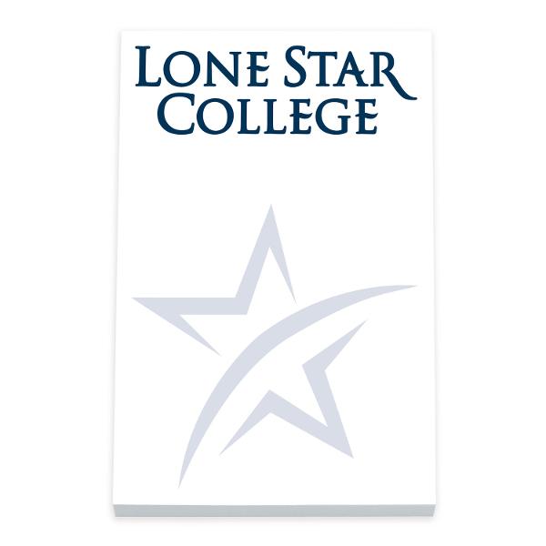 Lone Star College 4in x 6in Scratch Pad, 2 Pack; $4.95