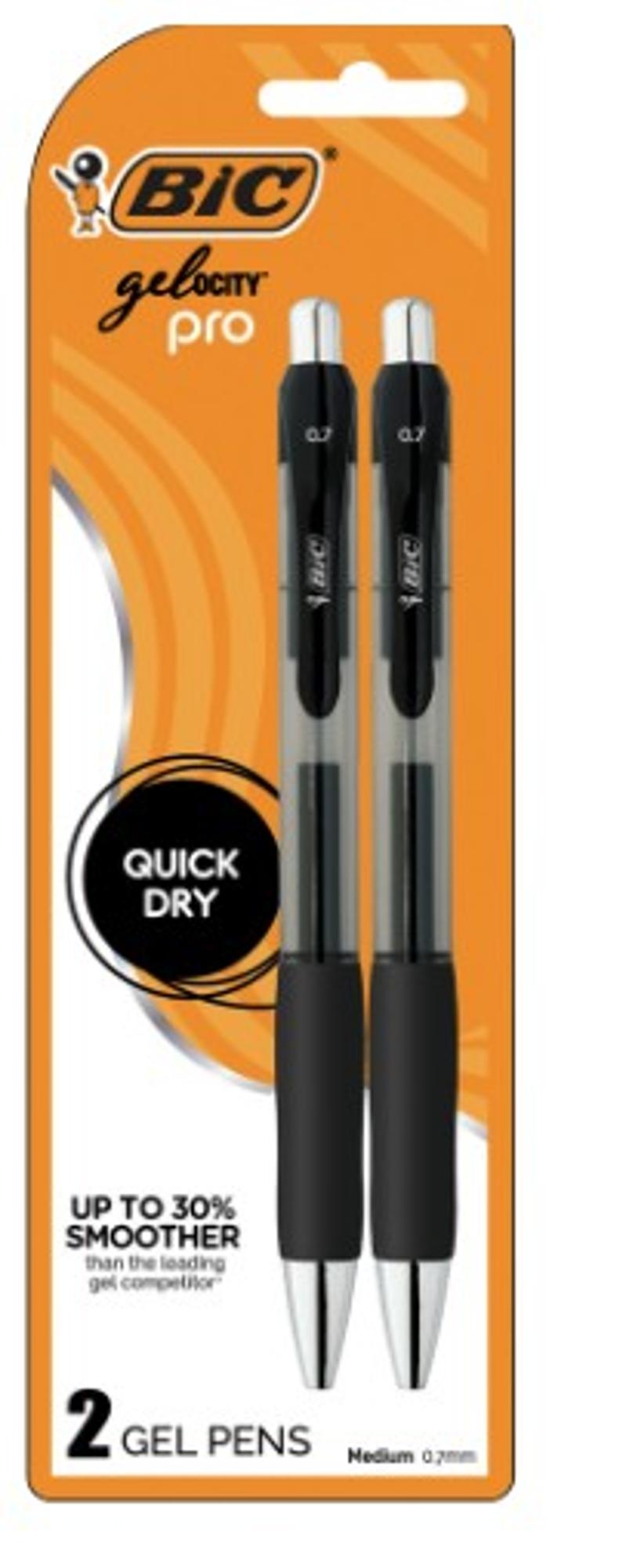 Product image 1 of 1 for BIC GELOCITY PRO BLK 2PK