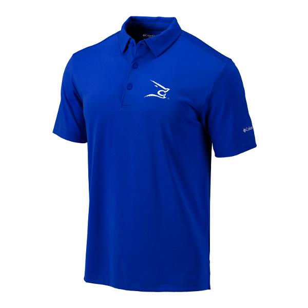 TAMUK COLUMBIA DRIVE POLO BLUE; $59.99