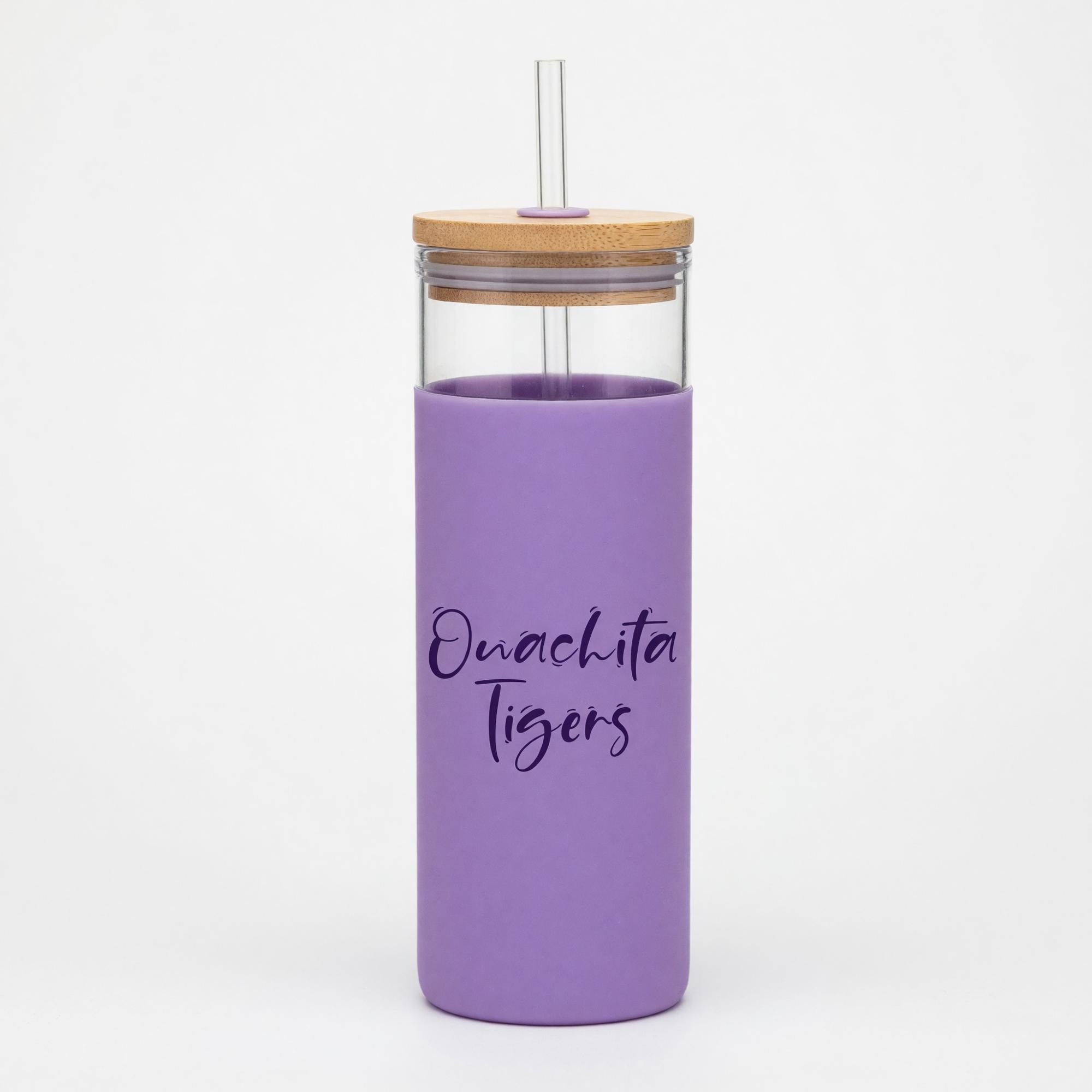 Product image 2 of 2 for *FINAL SALE* Ouachita Tigers Evelyn Glass Tumbler