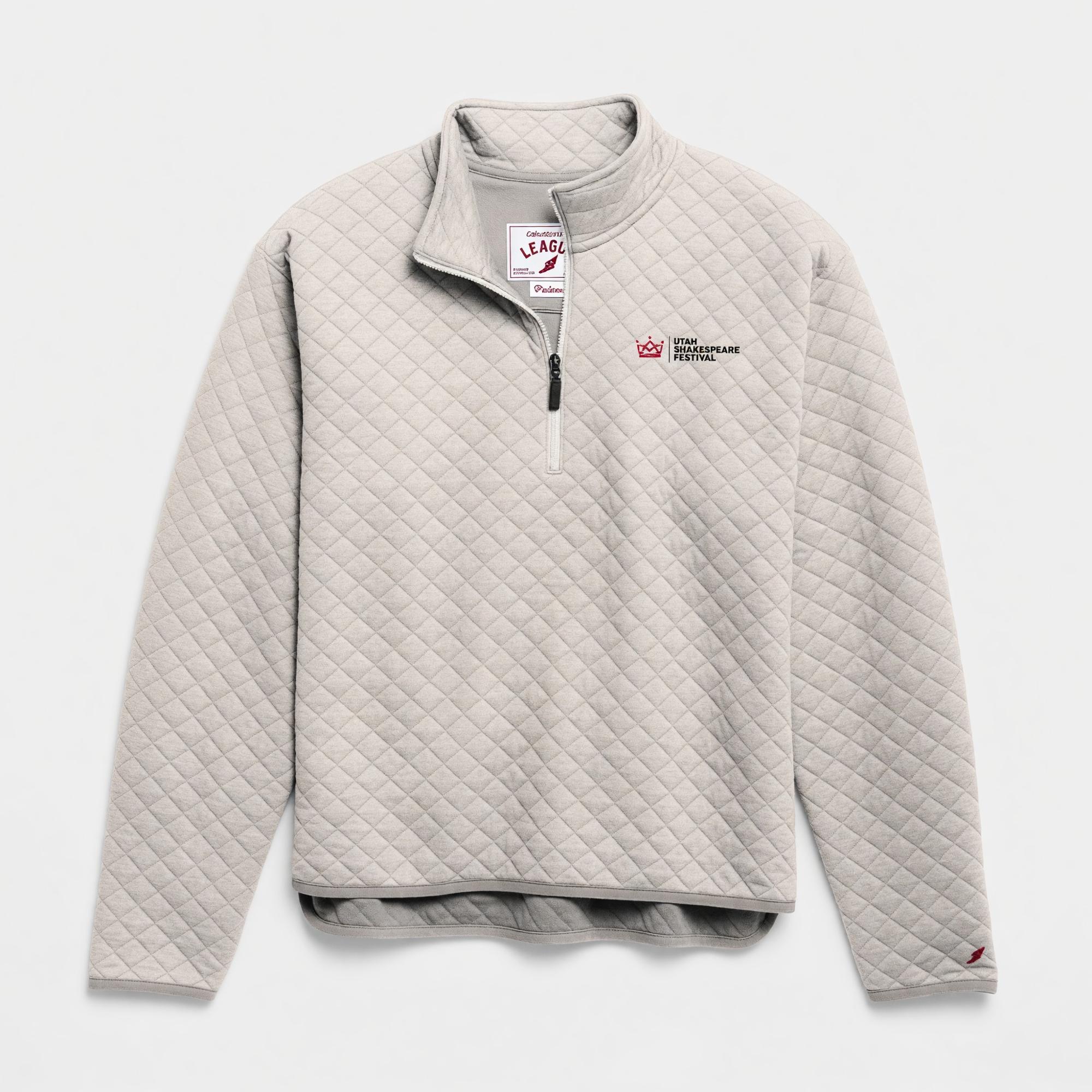 Product image 1 of 2 for Utah Shakespeare Festival Quilted 1/4 Zip Pullover Jacket