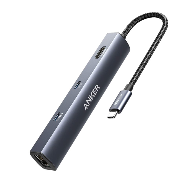 Anker PowerExpand 6-in-1 USB-C PD Ethernet Hub; $39.99