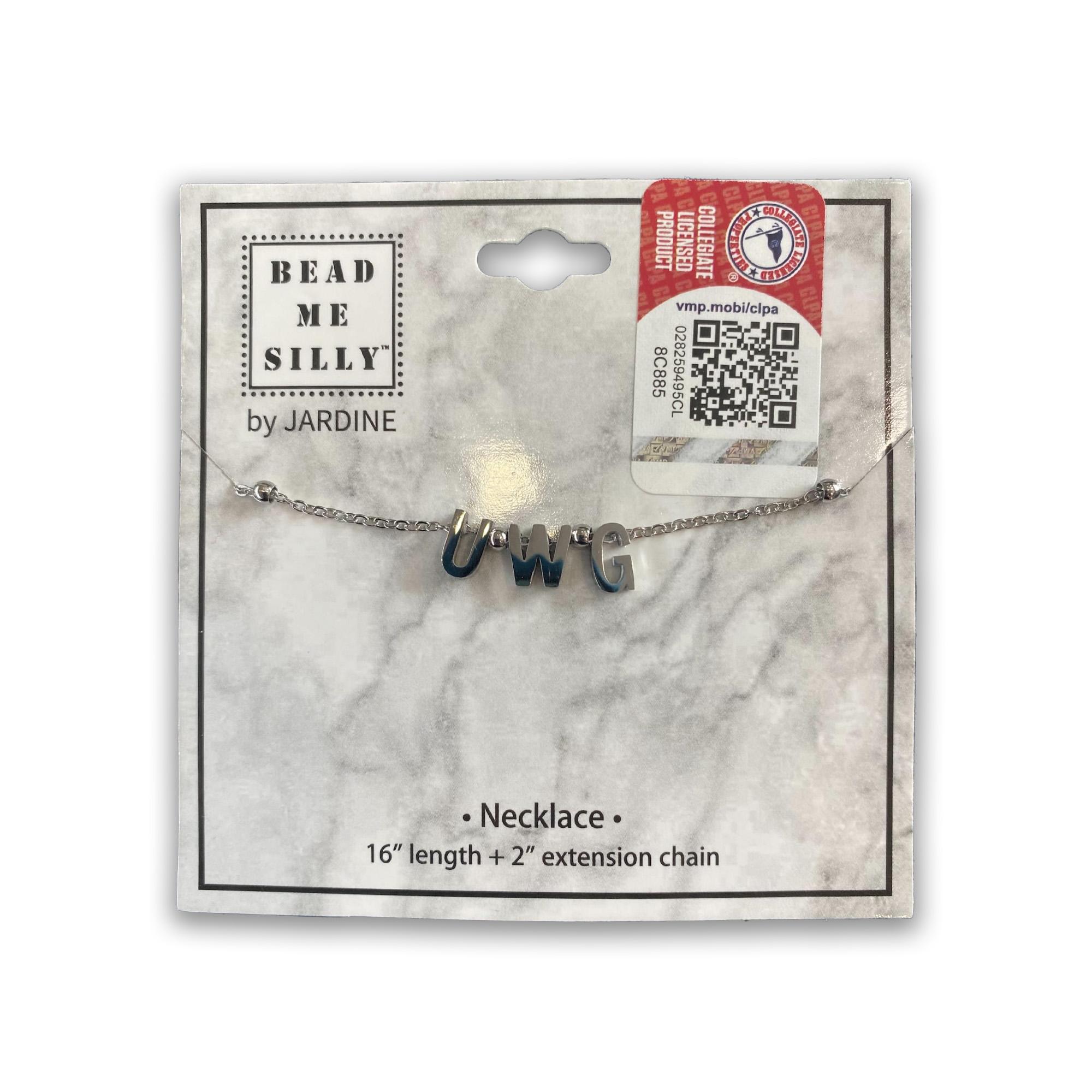 image of: UWG INITIAL NECKLACE