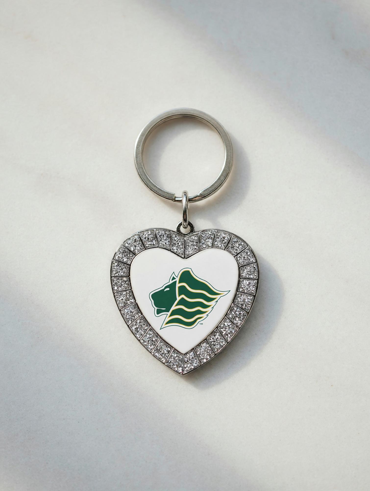Product image 1 of 1 for LEO KEYCHAIN RHINESTONE HEART