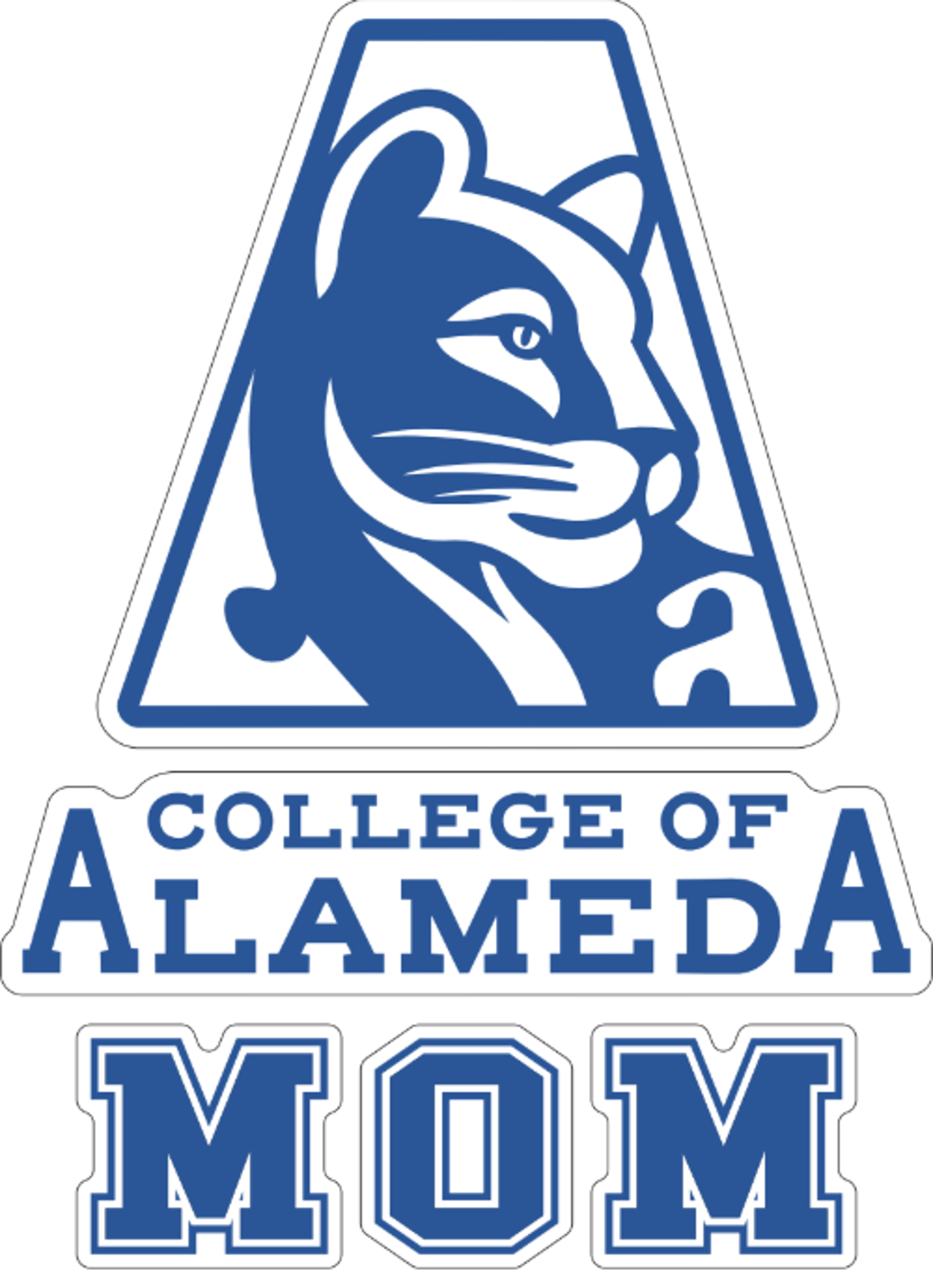 Product image 1 of 1 for PCC ALAMEDA 3X5" VINYL DECAL MOM