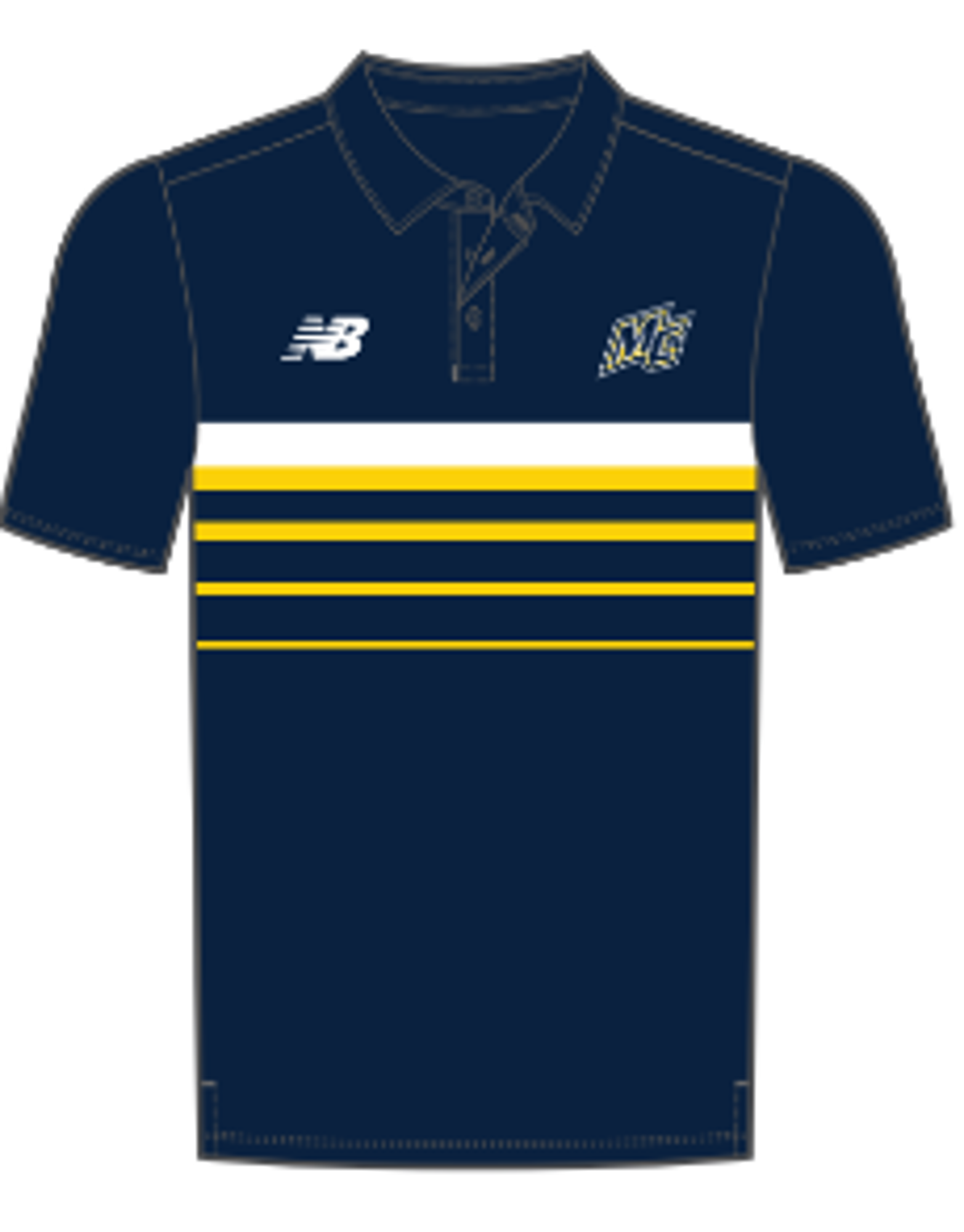 Product image 1 of 1 for New Balance - Mens Polo - Stripes