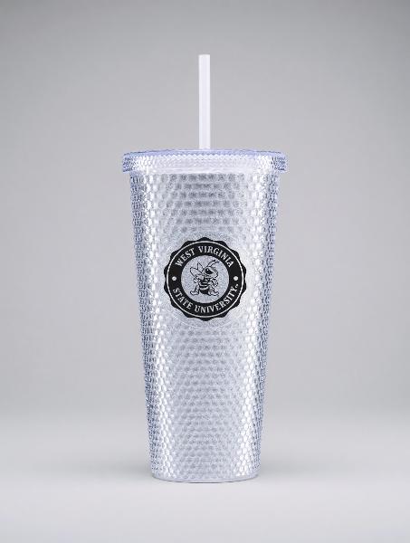 Tumbler - Spirit Silver Metallic 24 oz.; $24.99
