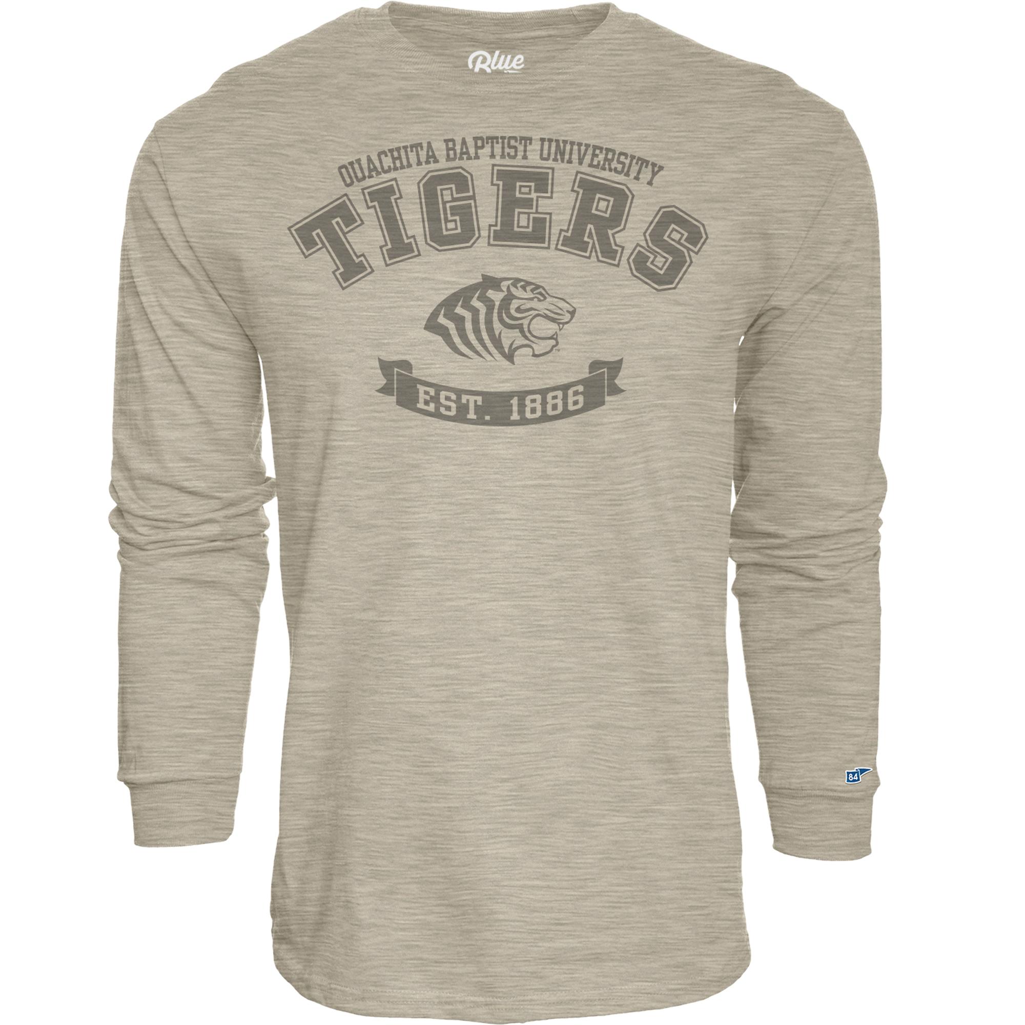 image of: Ouachita Baptist University Landrum Ringspun Long Sleeve Tee
