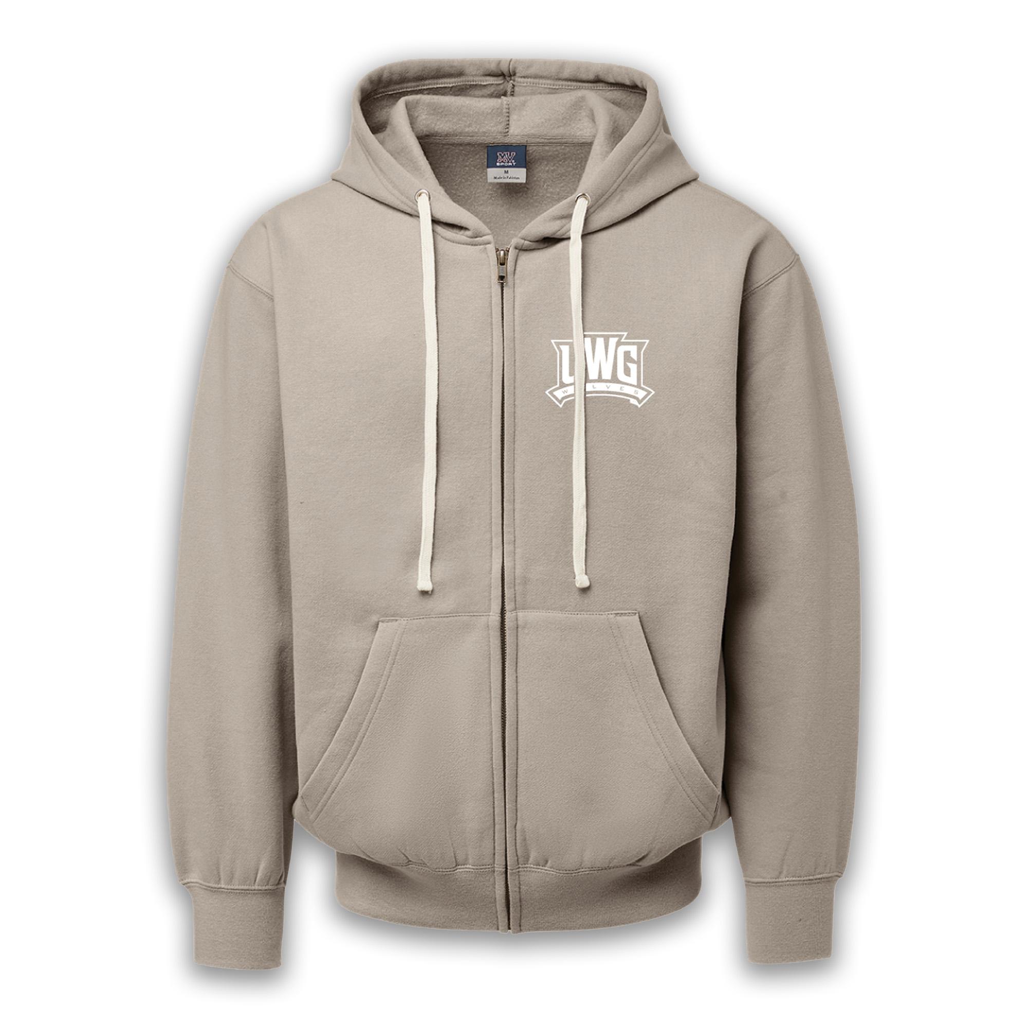 image of: ATHLETICS LOGO VINTAGE FLEECE FULL ZIP