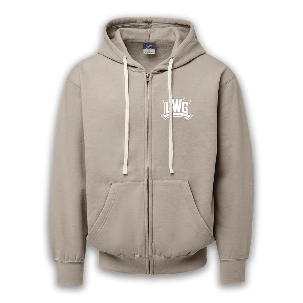 ATHLETICS LOGO VINTAGE FLEECE FULL ZIP; $49.99