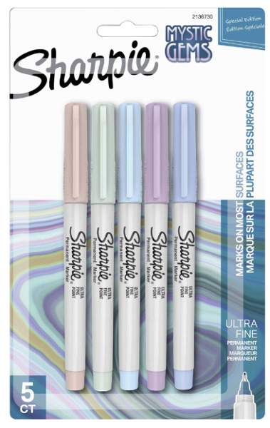 Sharpie Ultra Fine Tip Permanent Marker, 5 Pack; $11.98