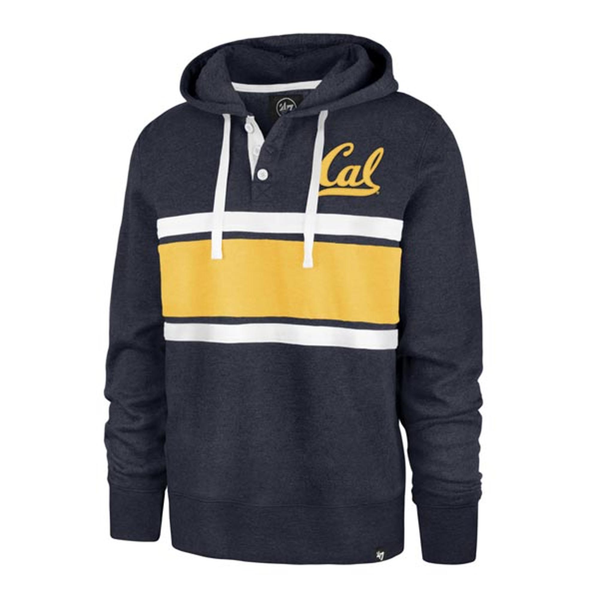 Product image 1 of 1 for zz Men's Cal Striped Rugby Hood by '47 Brand