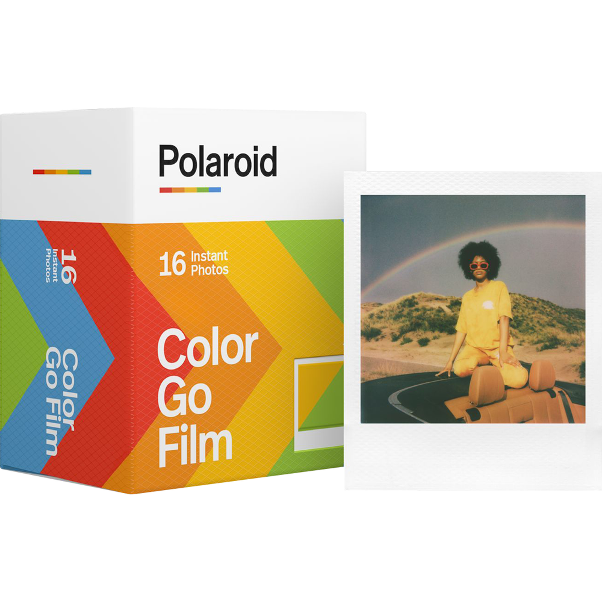 image of: POLAROID GO COLOR FILM - 16PK DOUBLE PAC