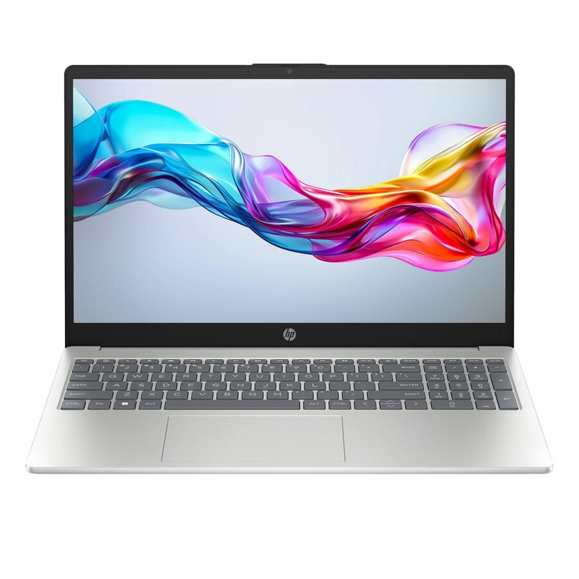 image of: COMPUTER HP 15.6" 8GB/256GB NATURAL SILVER