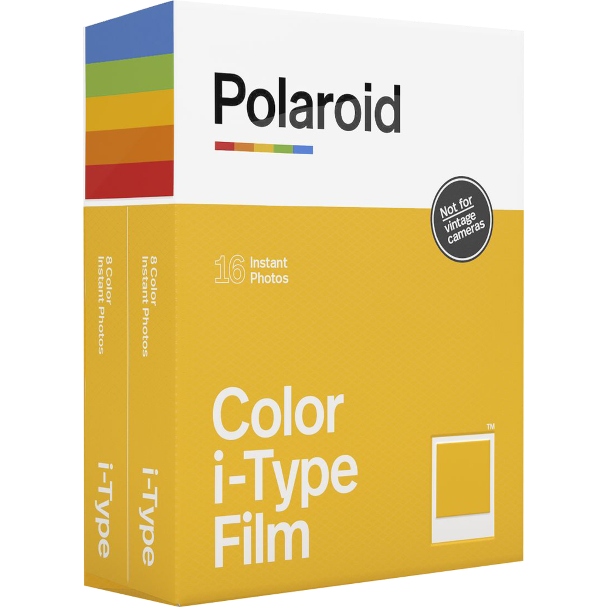 image of: POLAROID COLOR FILM - 16PK I-TYPE