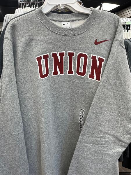 Union Nike Club Fleece Crew; $76.99