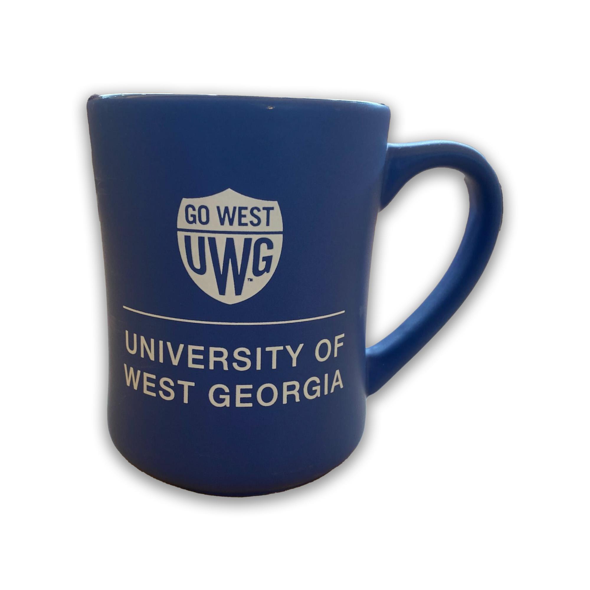 image of: SHIELD LOGO UNIV. OF WEST GA TEXT GLOSSY MK MUG