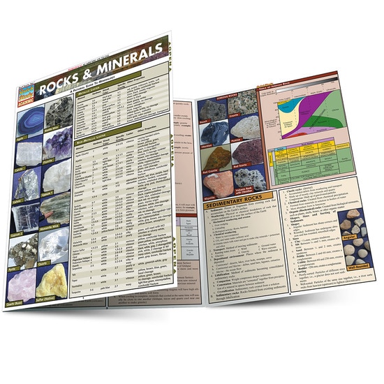 Cover image for ROCKS & MINERALS LAMINATED STUDY GUIDE
