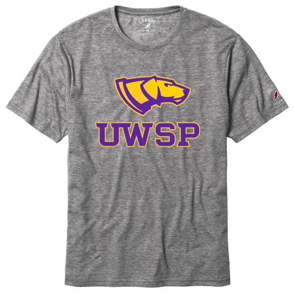UWSP Reclaim Tee, Graphite; $39.98