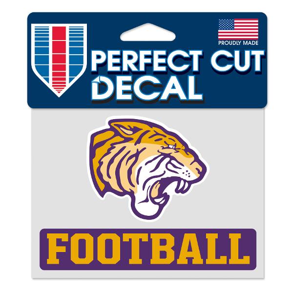 Olivet Nazarene 4in x 5in Football Decal; $6.99