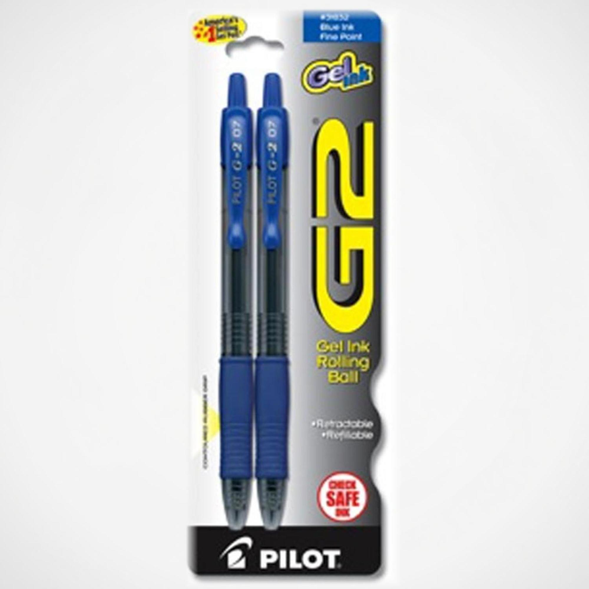 Product image 1 of 1 for G2 Fine 0.7mm 2pk Blue Gel Roller Pen