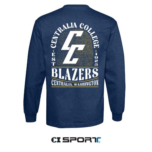 CI Sport Navy Long Sleeve Transmission Tee; $22.99