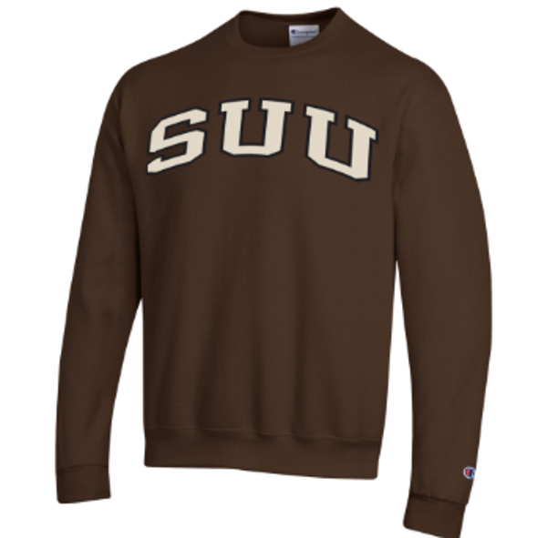 CHAMPION CREW BROWN SUU; $49.99