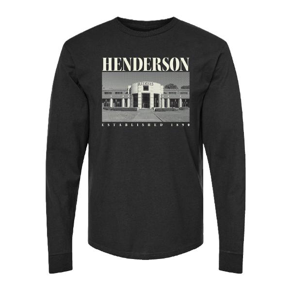 Henderson Black N White Campus Essential Long Sleeve Tee; $38.99