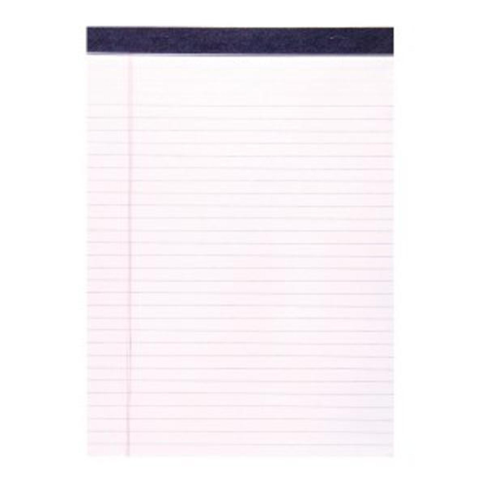 image of: LEGAL PAD 8.5 X 11 50 SHEET WHITE