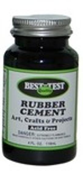 Best Text Acid Free Rubber Cement 4 oz; $6.59