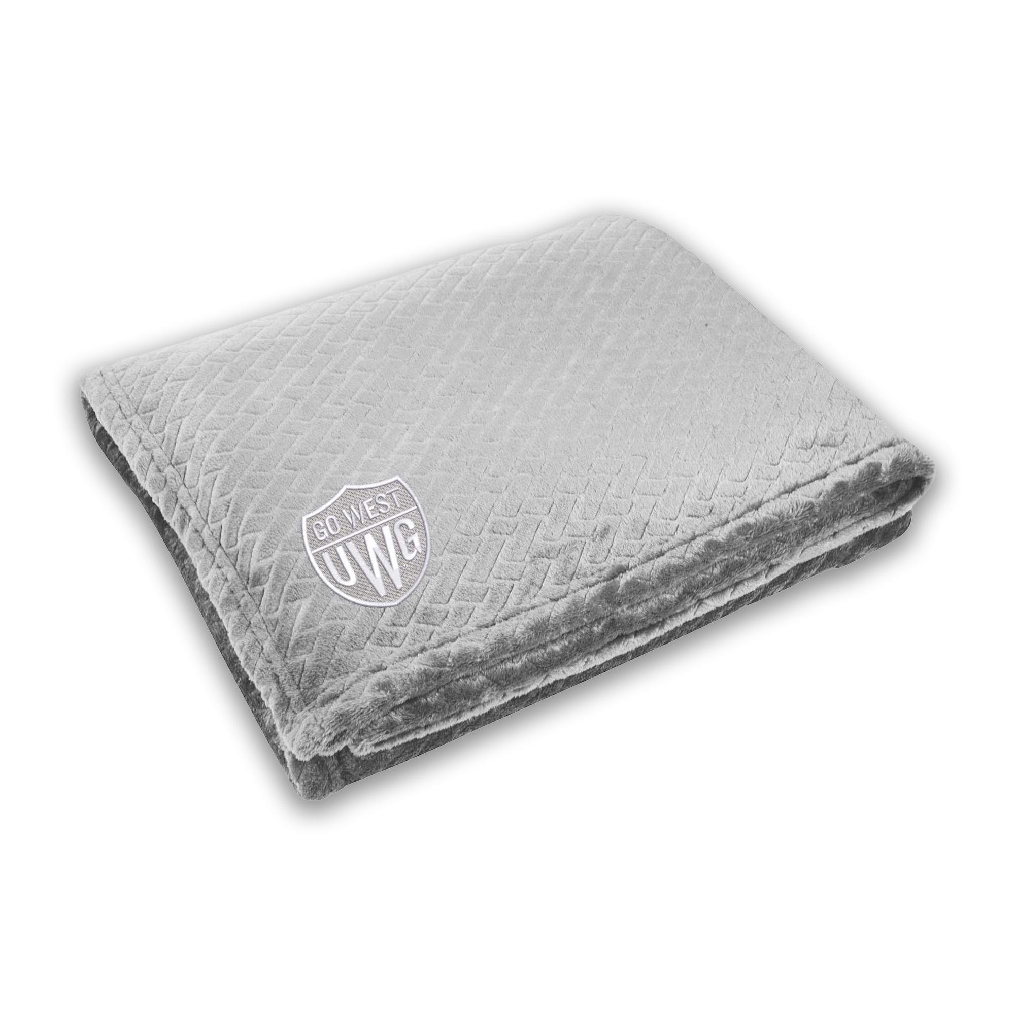 image of: WOLF LOGO ADDYSON ETCH BLANKET