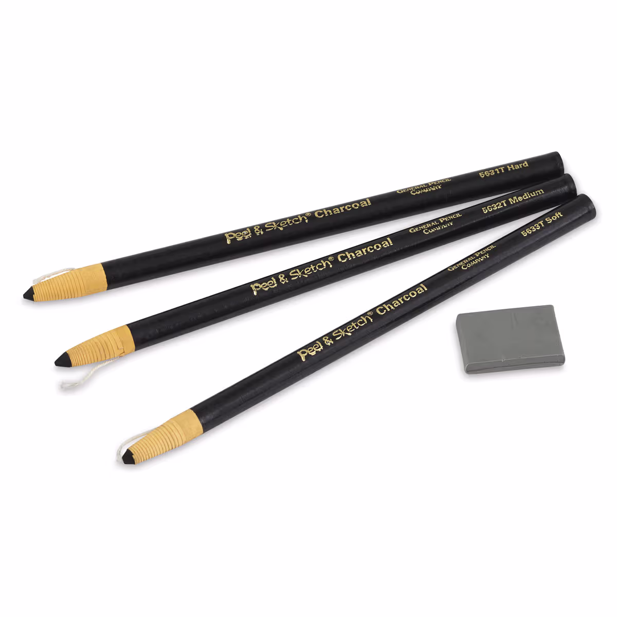 Product image 2 of 2 for General's Peel and Sketch Charcoal - 3pk