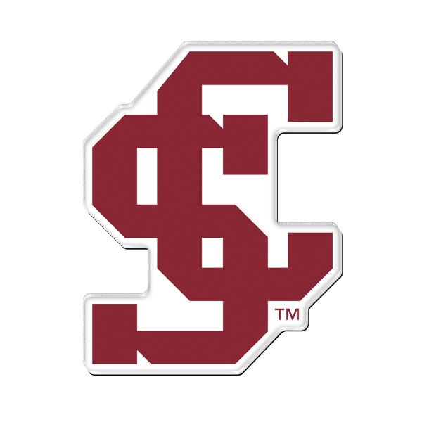 Santa Clara Broncos Acrylic SC Magnet; $7.98