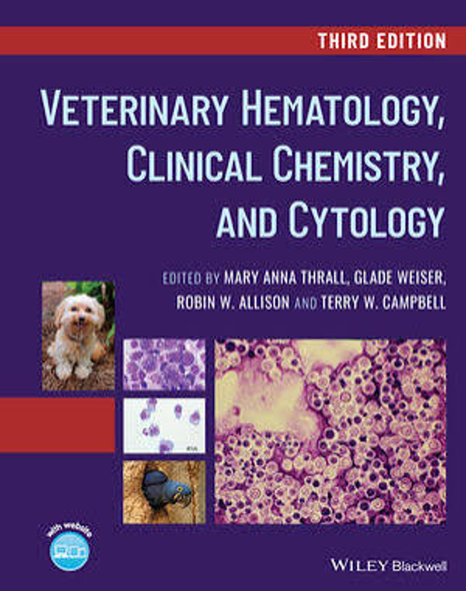 Cover image for Veterinary Hematology, Clinical Chemistry, and Cytology