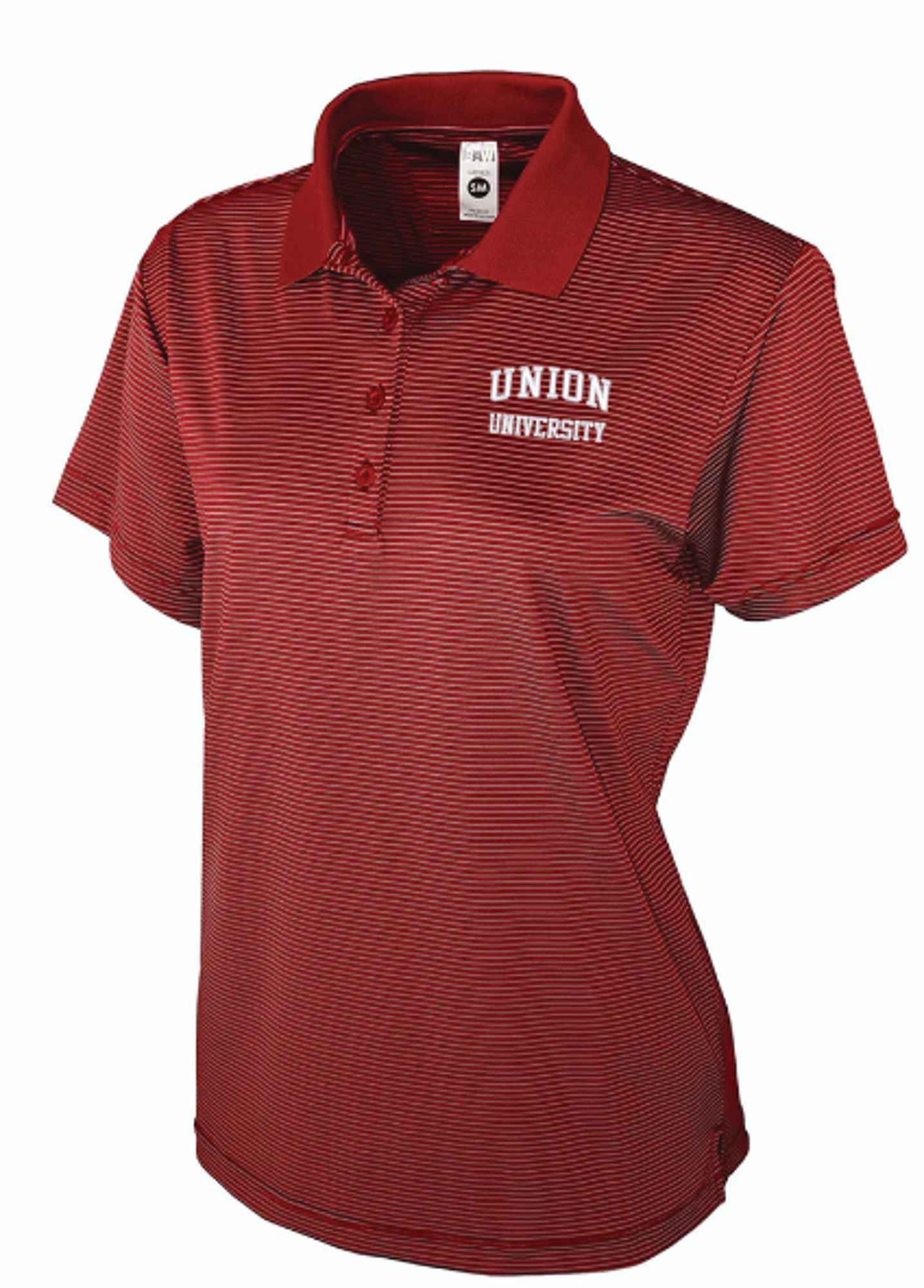 image of: Union University Ladies Mini Stripe Polo Shirt