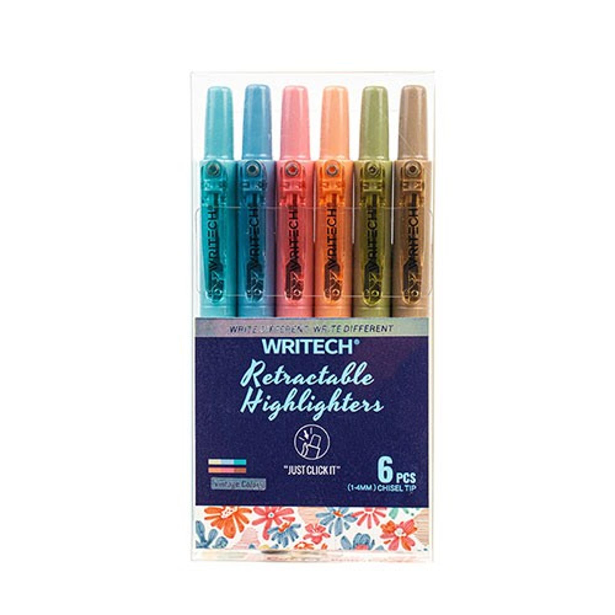 Product image 1 of 1 for WRITECH RETRACTABLE HIGHLIGHTER SET
