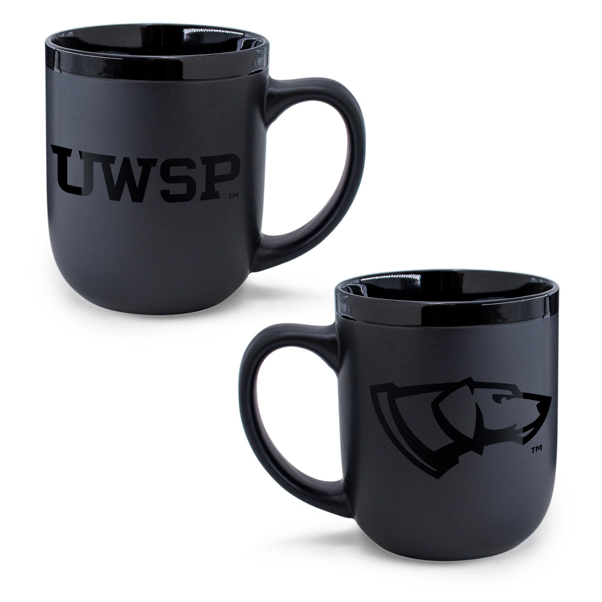 Product image 1 of 1 for UWSP 17oz Ceramic Mug, Black