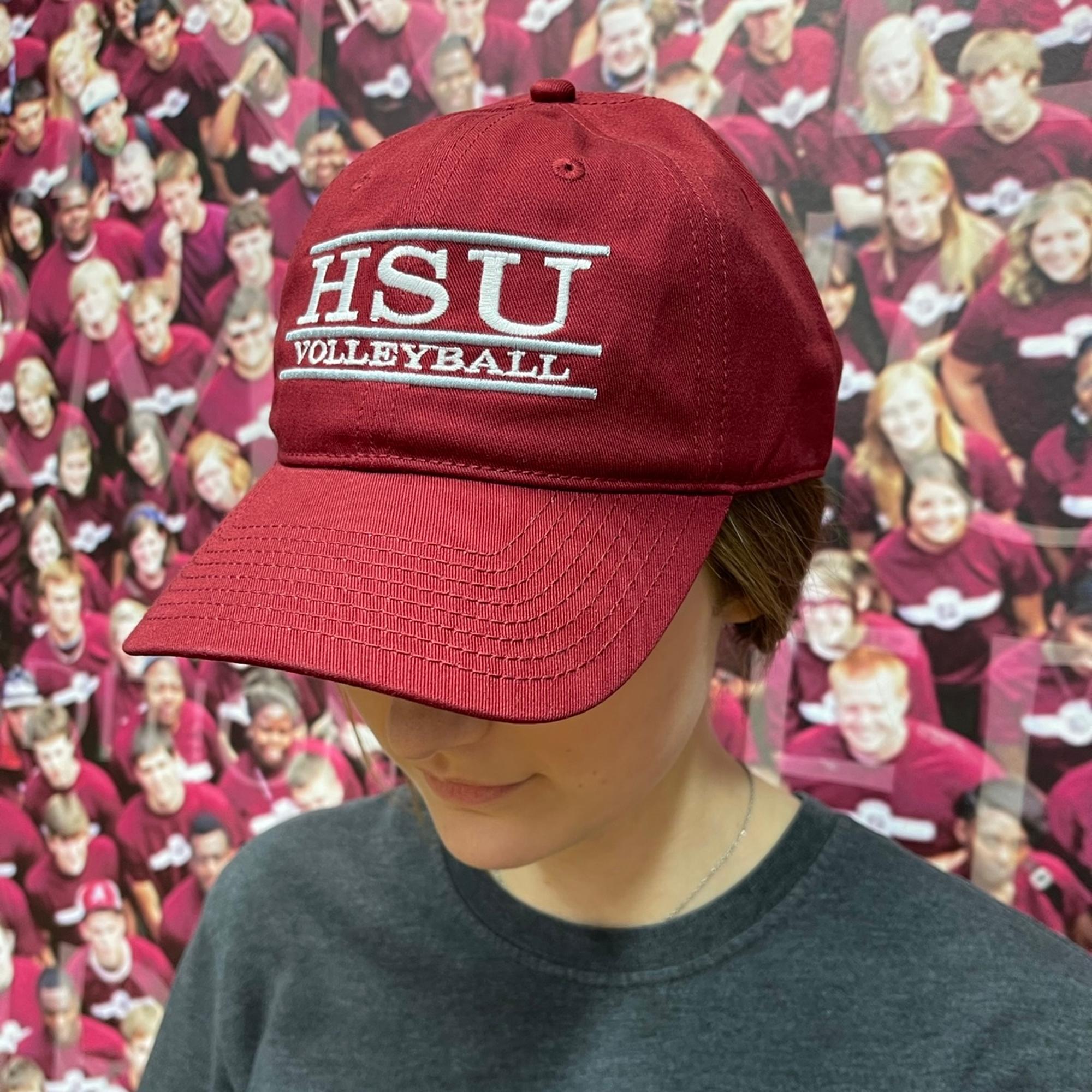 image of: HSU Volleyball Classic Relaxed Hat