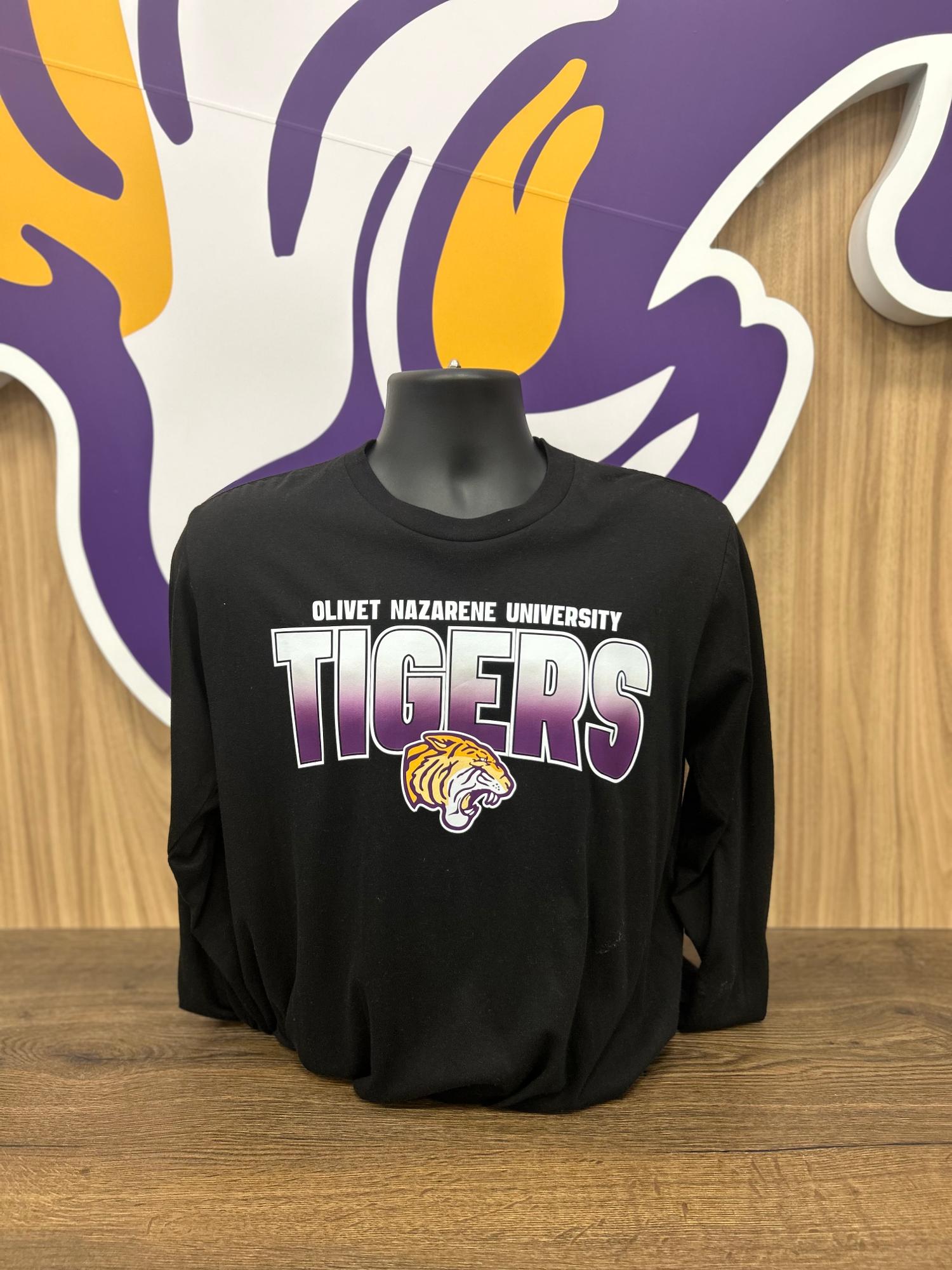 image of: Ombre Tiger Long Sleeve