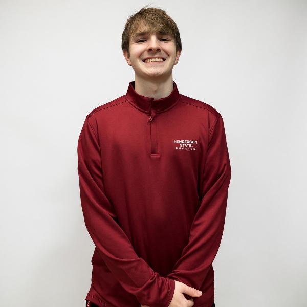 Henderson State Reddies Under Armour Motion 1/4 Zip Pullover; $79.99