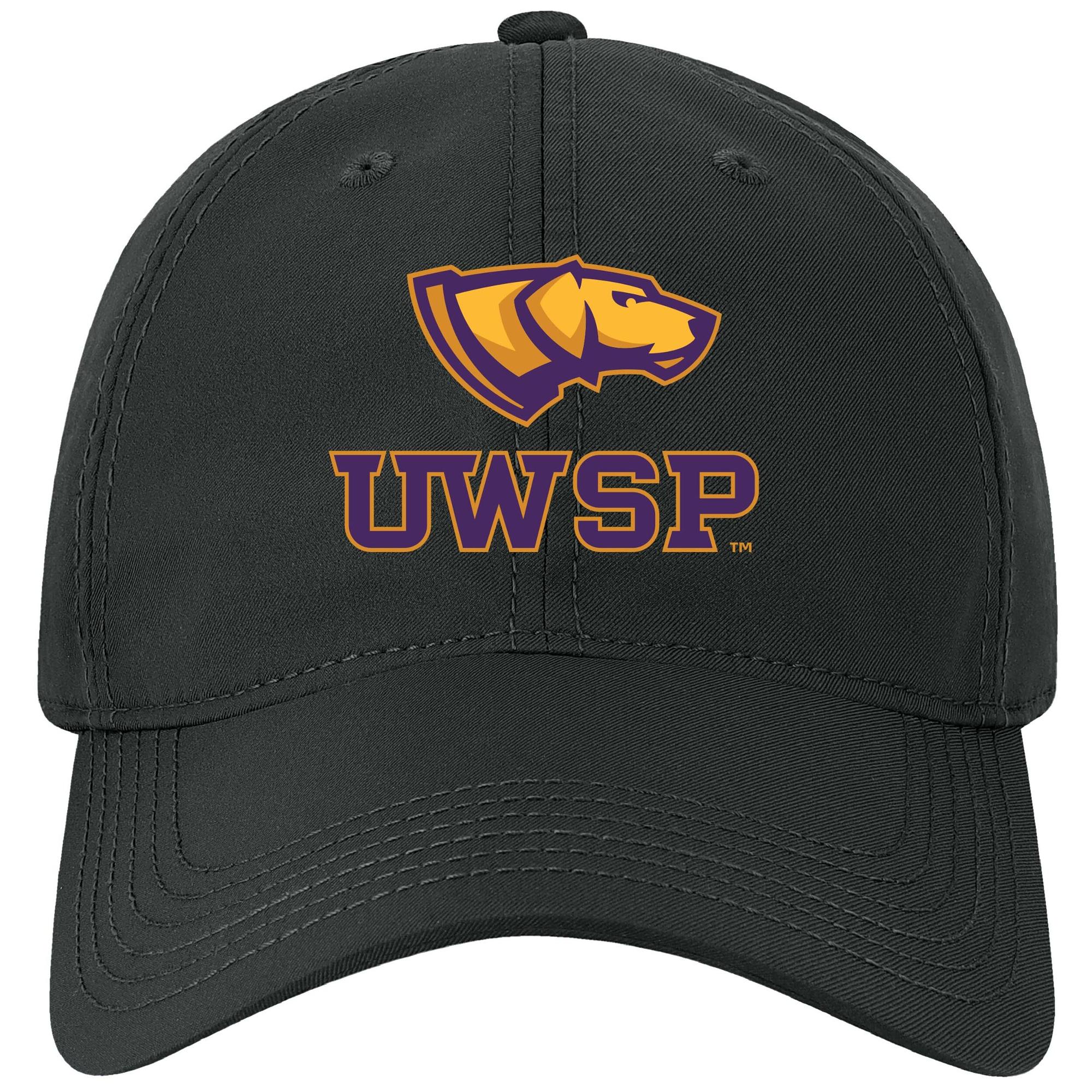 Product image 1 of 1 for UWSP CFA - Cool Fit Adjustable Cap, Black