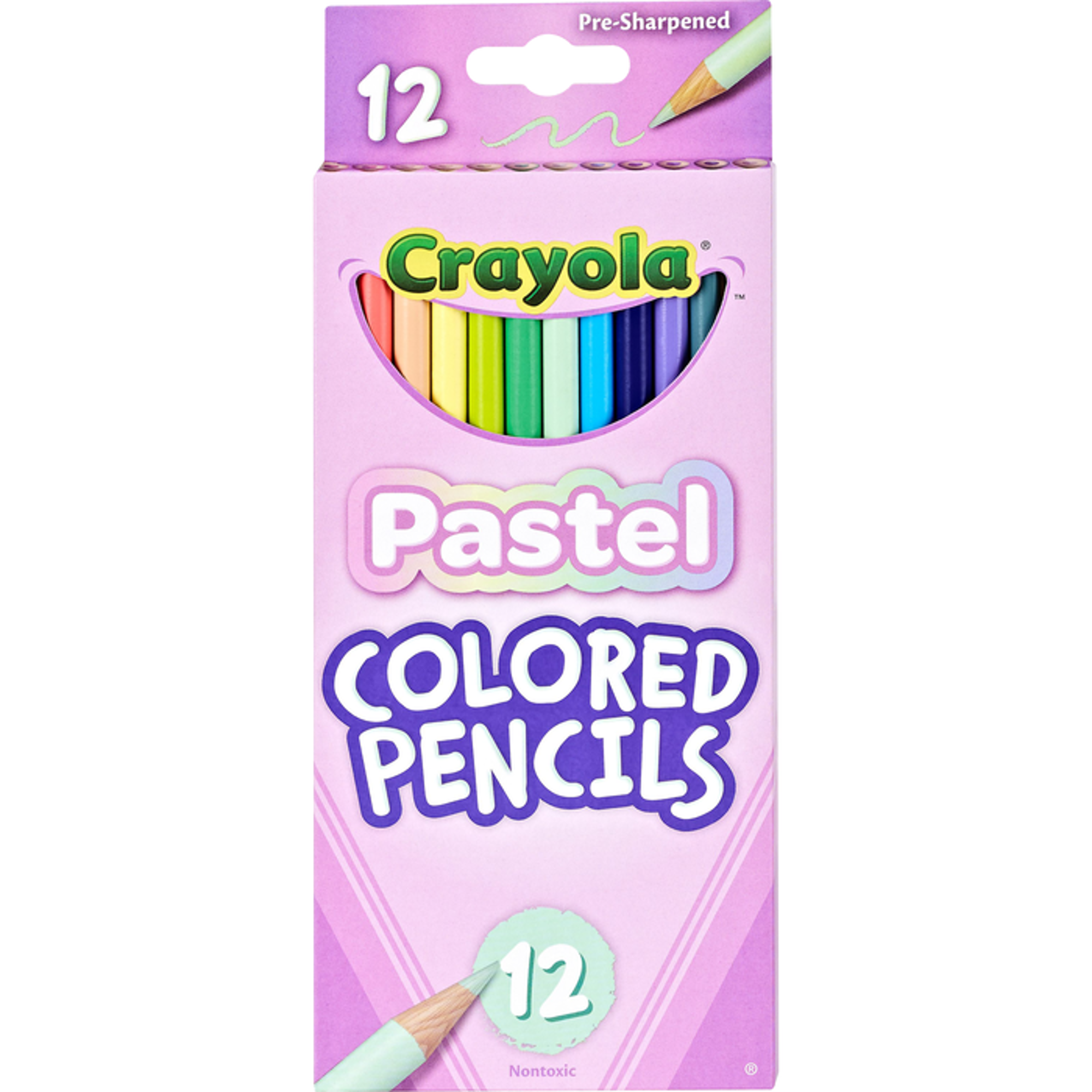 Product image 2 of 2 for CRAYOLA COLORED PENCIL SET 12PK