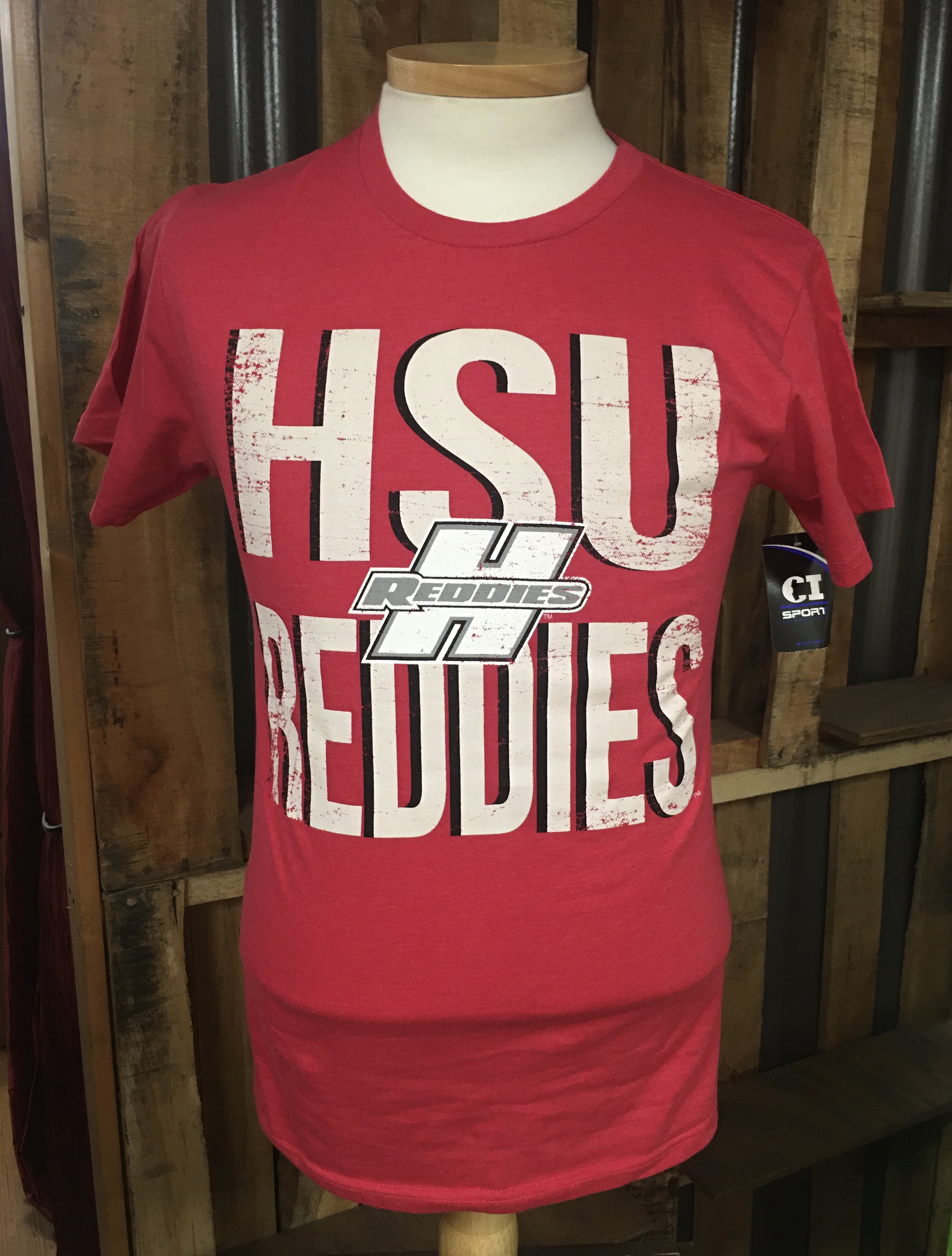 image of: HSU Reddies Short Sleeve Crew Tee