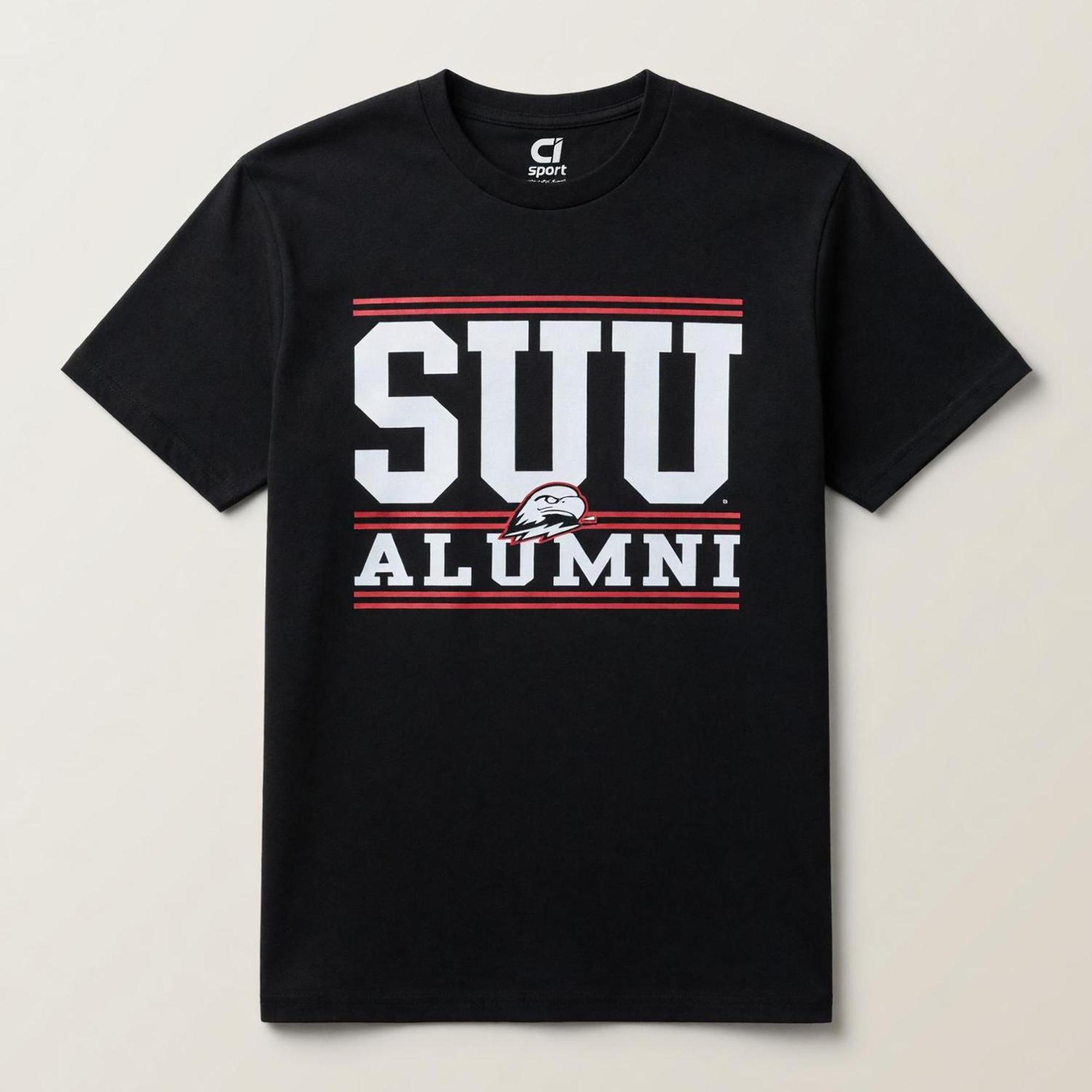Product image 1 of 2 for CI Sport SUU Alumni Short Sleeve Tee – Black