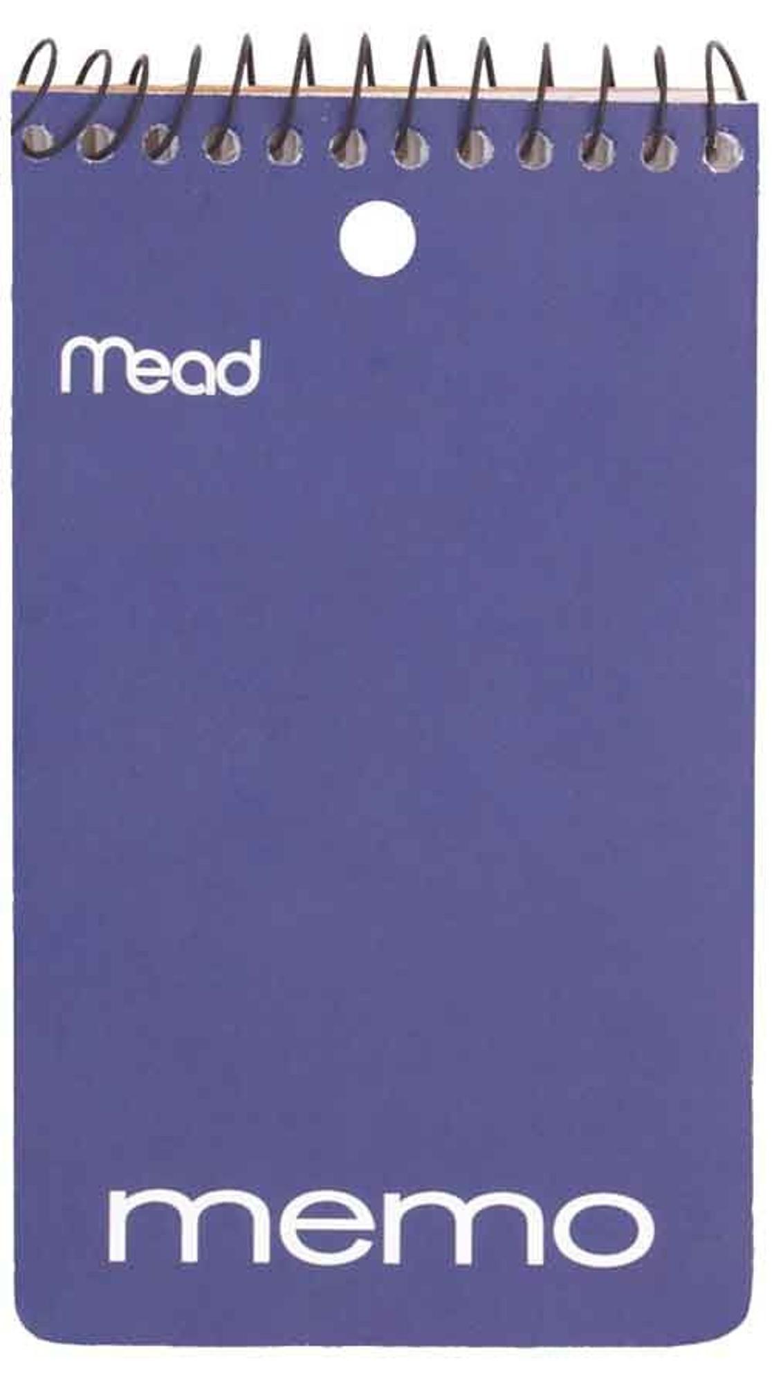 image of: MEMO PAD 3X5 SPIRAL