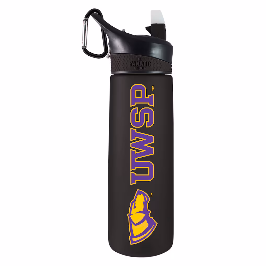Product image 1 of 1 for University of Wisconsin Stevens Point 24 oz Fosted Water Bottle, Black