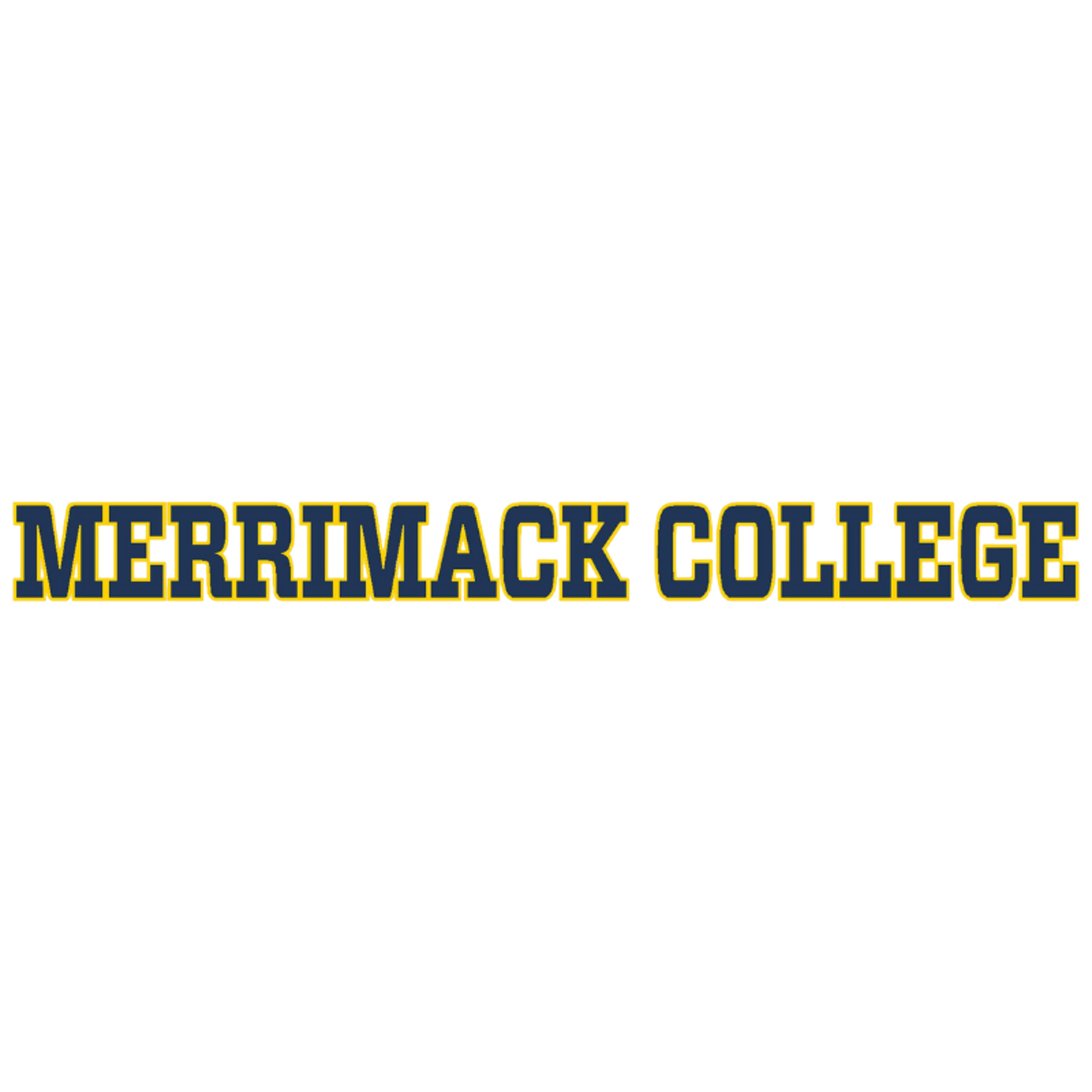image of: Color Shock Outdoor Navy Merrimack College Decal