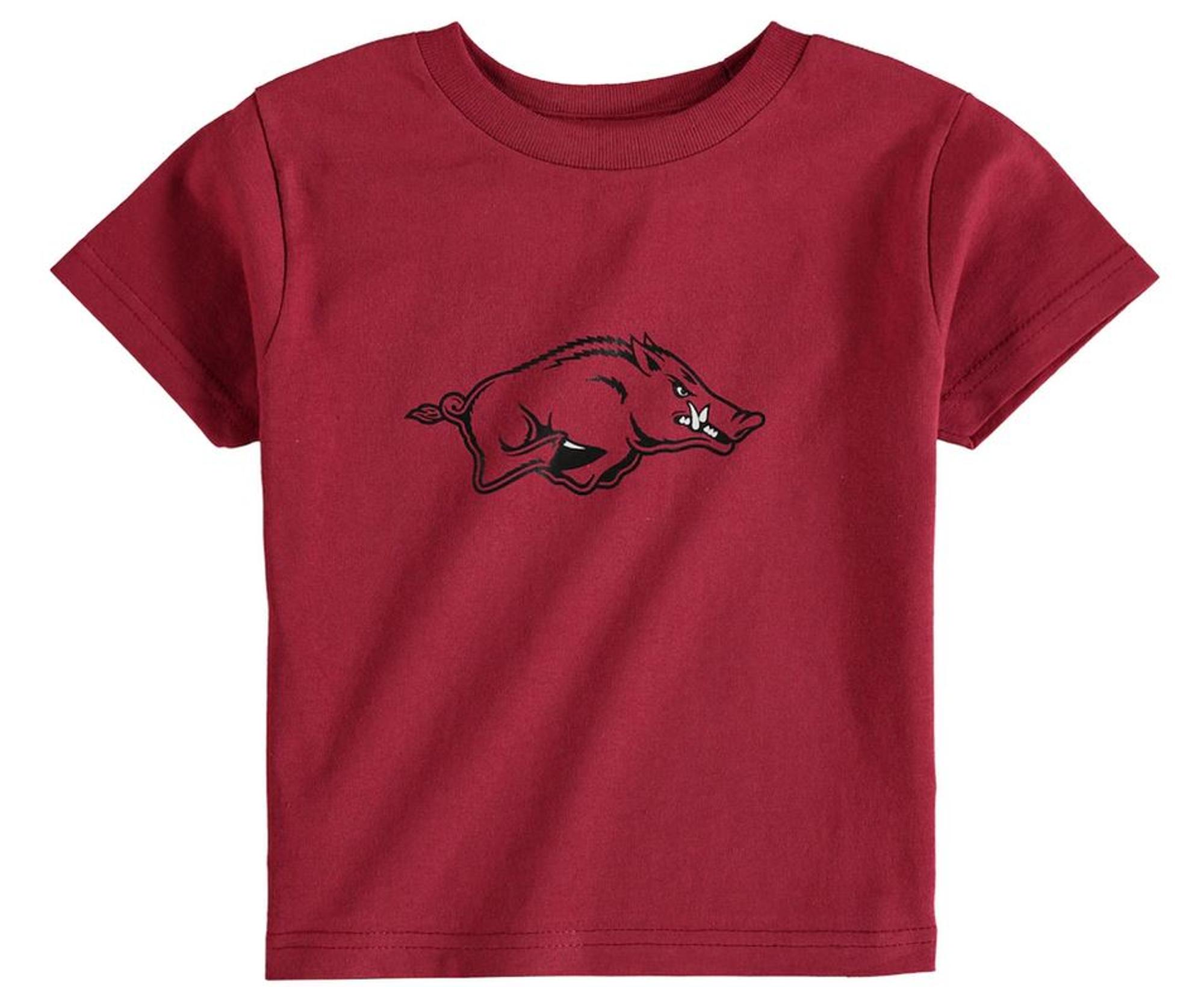image of: Arkansas Razorbacks Infant Classic Running Hog Short Sleeve Tee