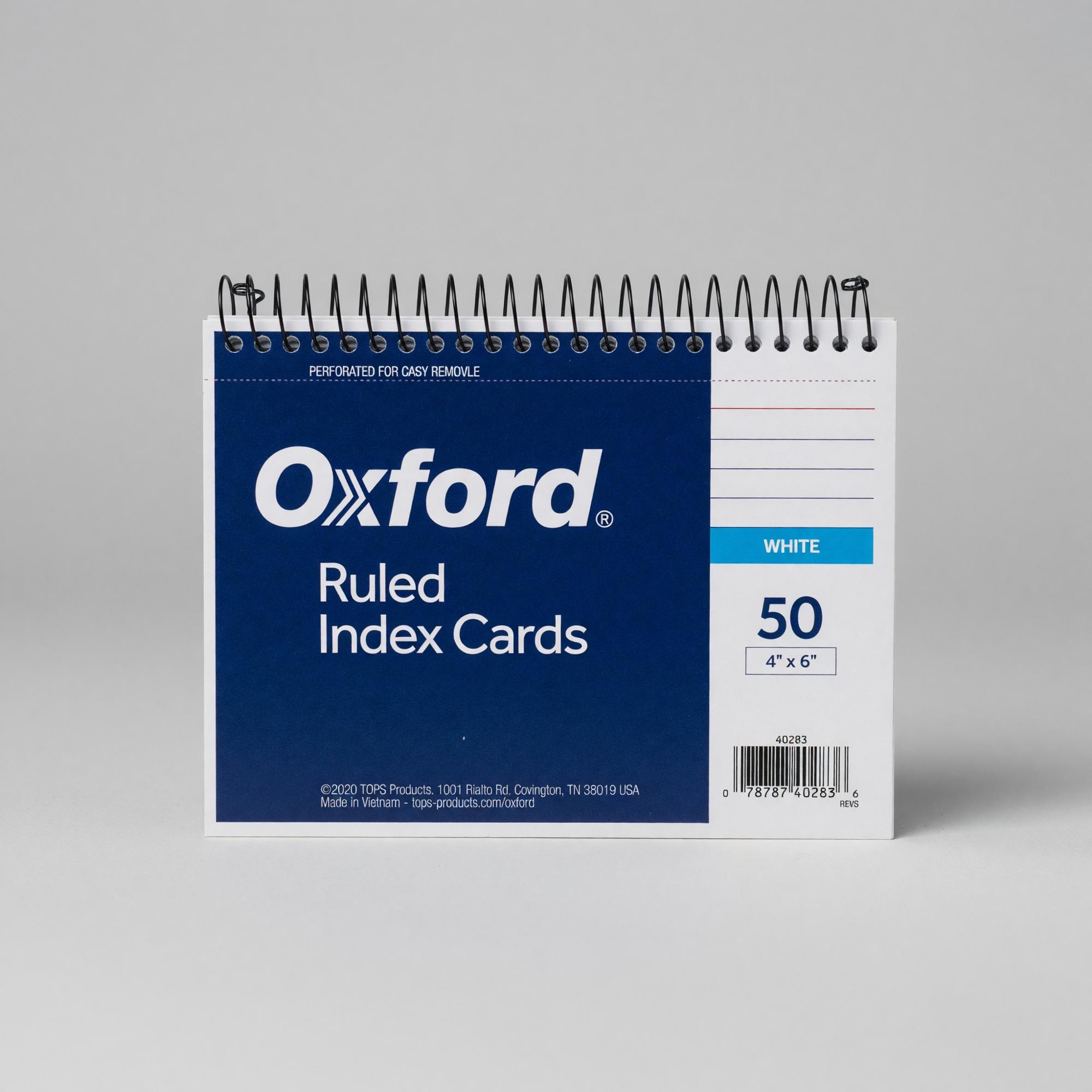 Product image 1 of 1 for INDEX CARDS 4x6 Spiral Ruled